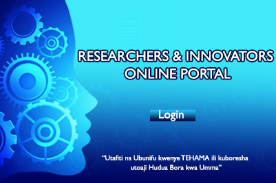 Researchers And Innovators Online Application Portal