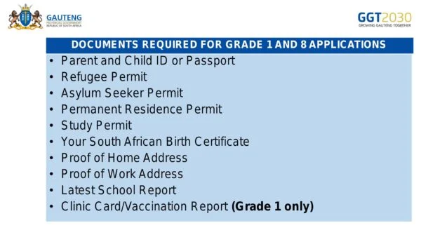 Online Registration For Grade 1 2022 Gauteng