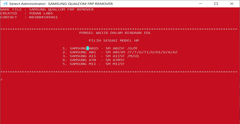 Qualcomm Samsung Frp Tool Free Download - frp a015u bit 5