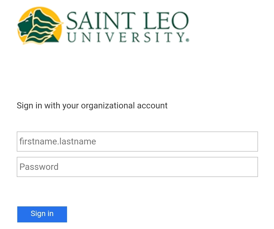 My Saint Leo Login | Saint Leo University