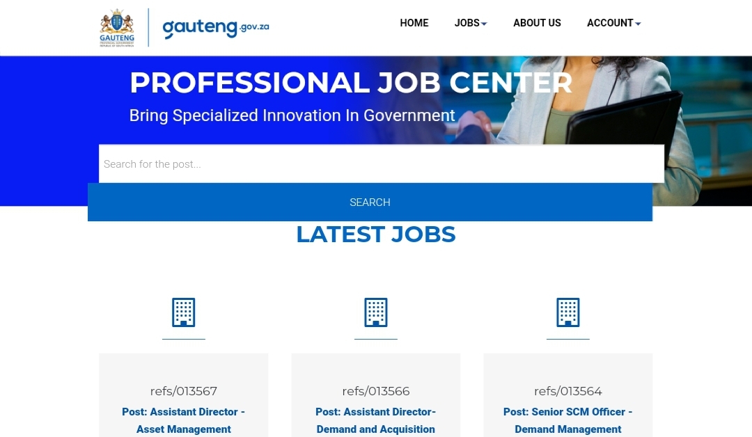 GPG Professional Job Centre Registration