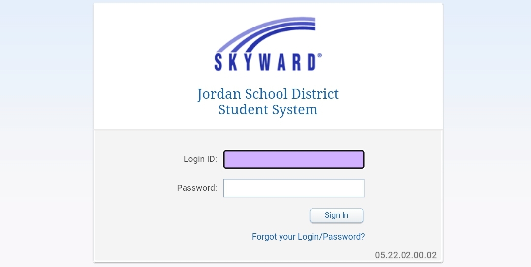 Skyward Jordan login here