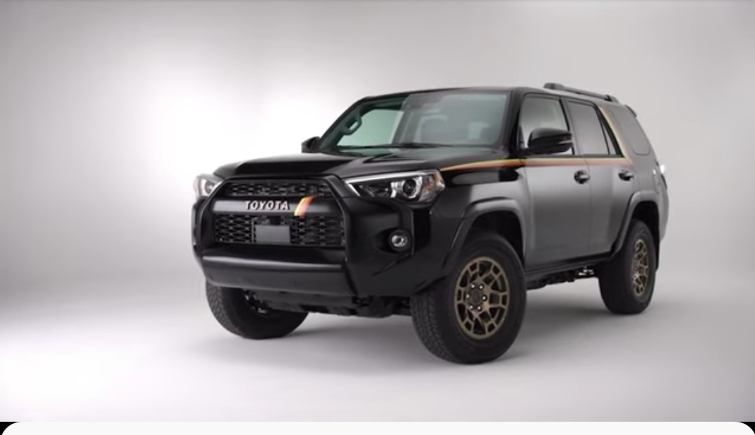 New 2023 Toyota 4Runner 40th Anniversary Special Edition