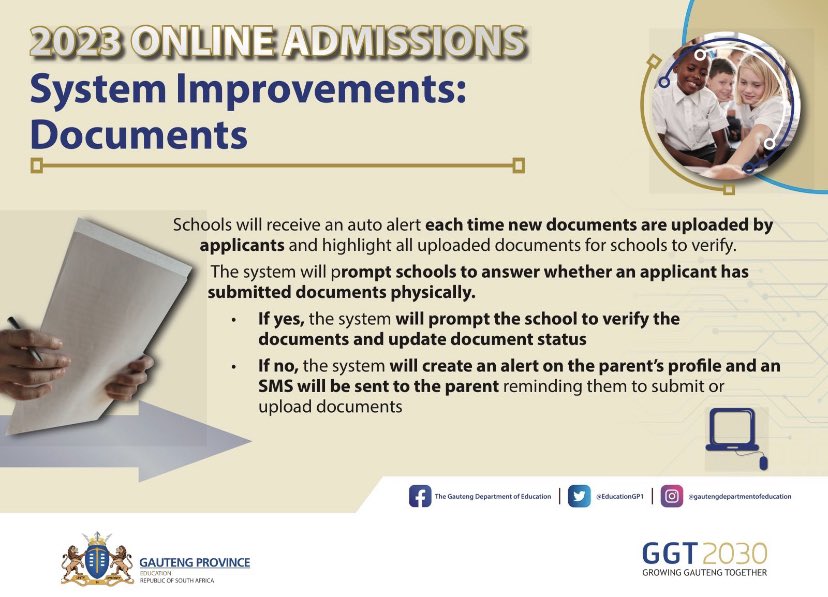 GDE Online Admission 2023 Application Procedure